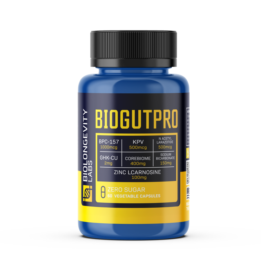 BioGutPro - 60 capsules front BioGutPro - 60 capsules front