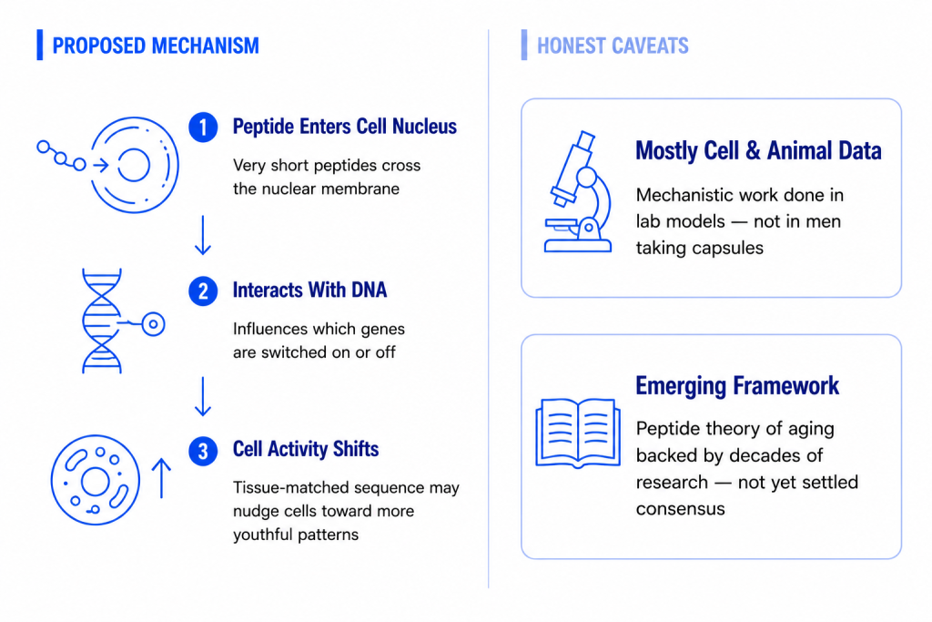 infographic showing how Testoluten is designed to work